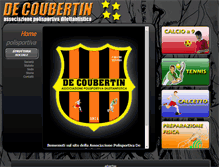 Tablet Screenshot of de-coubertin.linkomm.net
